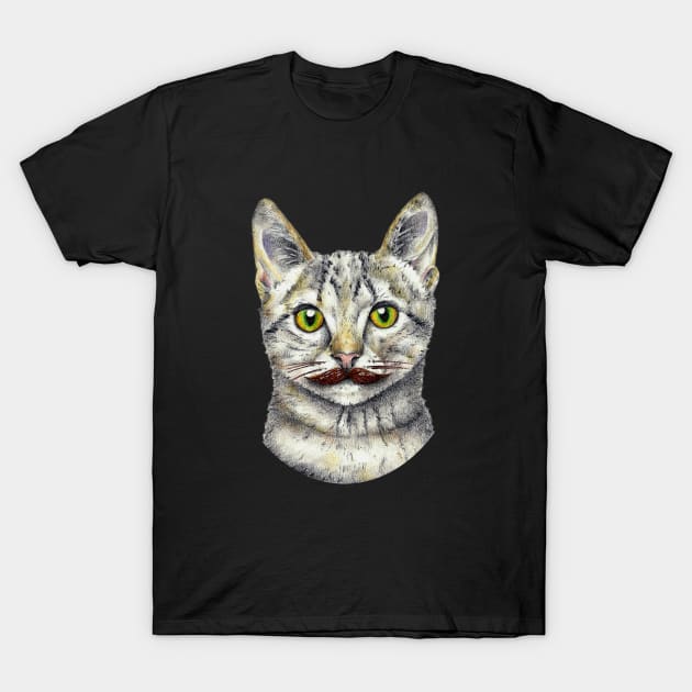 Mr. Cat T-Shirt by pedropapelotijera